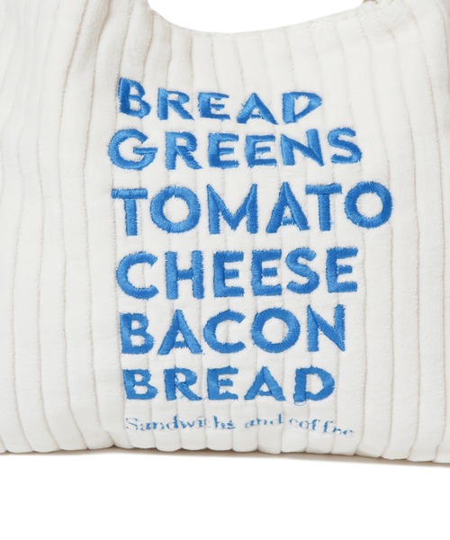 AMERICAN RAG CIE（アメリカンラグシー）の「beej Corduroy bag-Sandwich（ショルダーバッグ・レディース・ブラウン/ライトグレー・FREE）」の19枚目の写真