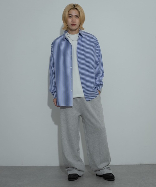 SENSE OF PLACE by URBAN RESEARCH（センスオブプレイスバイアーバンリサーチ）の「サイドスナップスウェットパンツ（その他パンツ・メンズ・ピンク/チャコールグレー/グレー・MEDIUM/LARGE）」の7枚目の写真