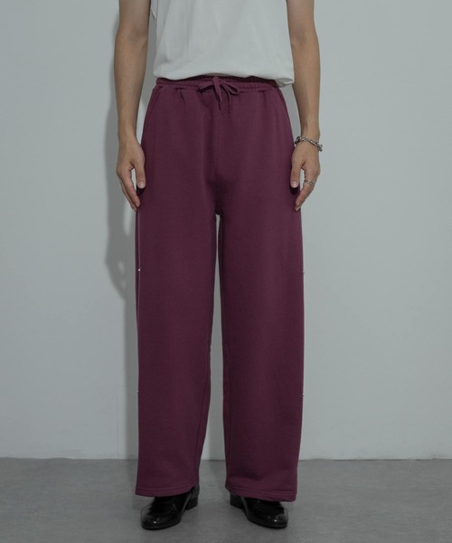 SENSE OF PLACE by URBAN RESEARCH（センスオブプレイスバイアーバンリサーチ）の「サイドスナップスウェットパンツ（その他パンツ・メンズ・ピンク/チャコールグレー/グレー・MEDIUM/LARGE）」の14枚目の写真