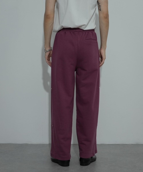 SENSE OF PLACE by URBAN RESEARCH（センスオブプレイスバイアーバンリサーチ）の「サイドスナップスウェットパンツ（その他パンツ・メンズ・ピンク/チャコールグレー/グレー・MEDIUM/LARGE）」の16枚目の写真