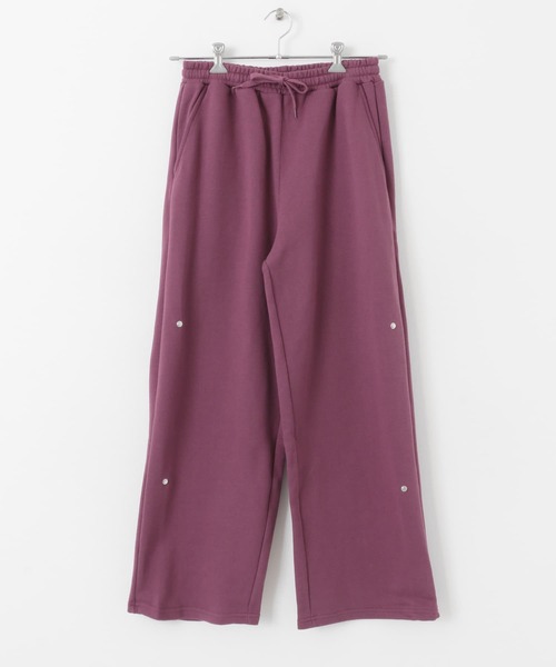 SENSE OF PLACE by URBAN RESEARCH（センスオブプレイスバイアーバンリサーチ）の「サイドスナップスウェットパンツ（その他パンツ・メンズ・ピンク/チャコールグレー/グレー・MEDIUM/LARGE）」の20枚目の写真