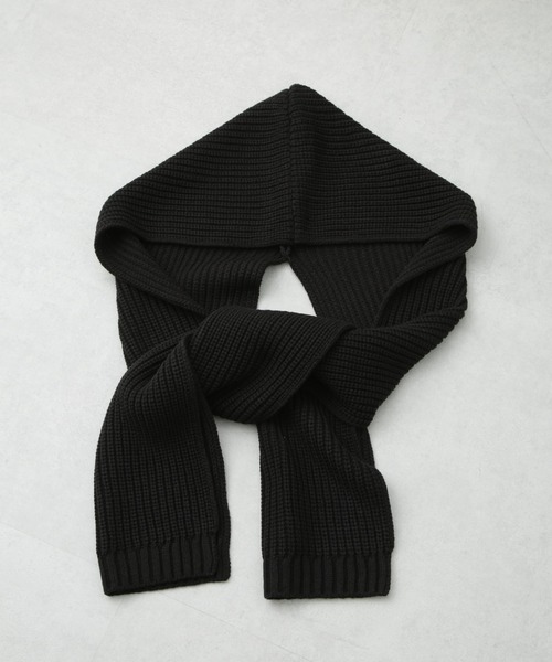 NANO universe(ナノユニバース)の「フードマフラー(マフラー・レディース・ベージュ/グレー/ブラック・FREE)」の11枚目の写真