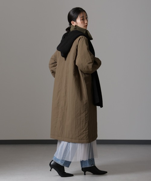 NANO universe(ナノユニバース)の「フードマフラー(マフラー・レディース・ベージュ/グレー/ブラック・FREE)」の10枚目の写真