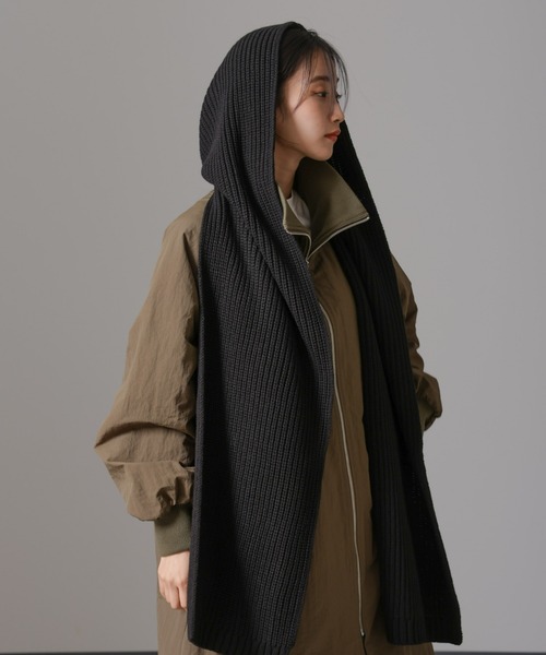 セール】フードマフラー（マフラー）｜NANO universe（ナノユニバース