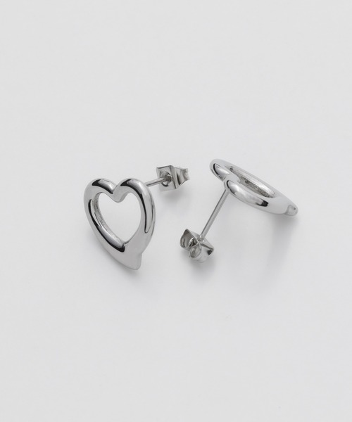 ciite' surgical stainless（シーテサージカルステンレス）の「【 金属アレルギー対応 】 ハートモチーフピアス サージカルステンレス   (両耳用)（ピアス（両耳用）・レディース・ゴールド/シルバー・FREE）」の14枚目の写真