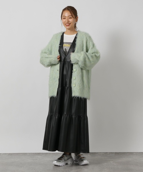 LAKOLE(ラコレ)の「FLティアードワンピース / 148921(ワンピース・レディース・ブラック/モカ・SMALL/MEDIUM)」の8枚目の写真