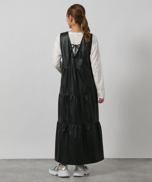 LAKOLE(ラコレ)の「FLティアードワンピース / 148921(ワンピース・レディース・ブラック/モカ・SMALL/MEDIUM)」の11枚目の写真