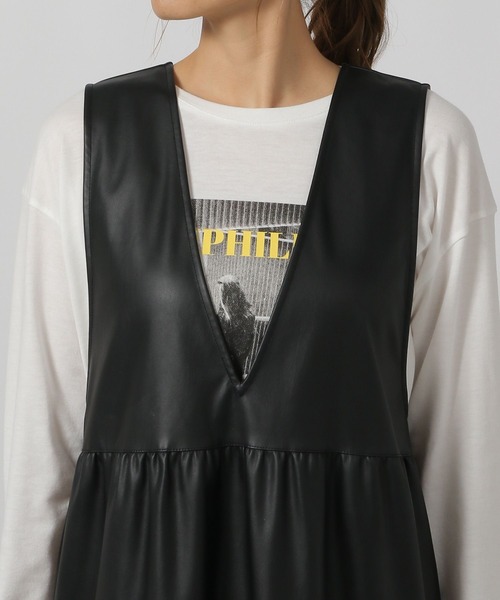 LAKOLE(ラコレ)の「FLティアードワンピース / 148921(ワンピース・レディース・ブラック/モカ・SMALL/MEDIUM)」の17枚目の写真