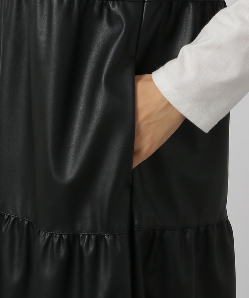 LAKOLE(ラコレ)の「FLティアードワンピース / 148921(ワンピース・レディース・ブラック/モカ・SMALL/MEDIUM)」の19枚目の写真