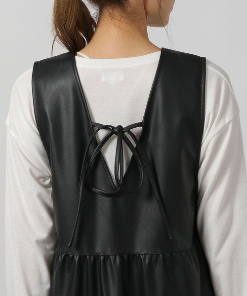 LAKOLE(ラコレ)の「FLティアードワンピース / 148921(ワンピース・レディース・ブラック/モカ・SMALL/MEDIUM)」の21枚目の写真