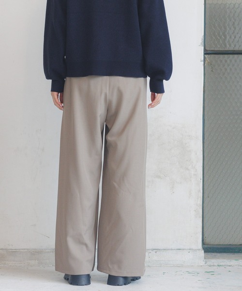 【 しずく品 】 セール】ウエストフックワイドパンツ / 148693（その他パンツ