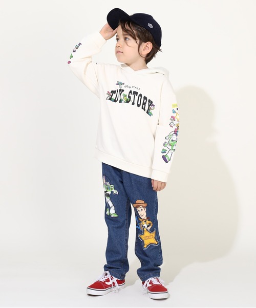 ディズニー TOY・STORY トイストーリー ストレートデニムロング
