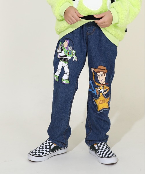 Disney(ディズニー)の「ディズニー TOY・STORY トイストーリー ストレートデニムロングパンツ 9981K(デニムパンツ・キッズ・ライトインディゴブルー・90cm/100cm/110cm/120cm/130cm/140cm)」の8枚目の写真