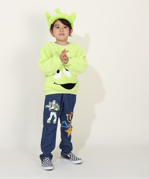 Disney(ディズニー)の「ディズニー TOY・STORY トイストーリー ストレートデニムロングパンツ 9981K(デニムパンツ・キッズ・ライトインディゴブルー・90cm/100cm/110cm/120cm/130cm/140cm)」の11枚目の写真