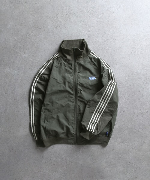 ✨最終値下げ✨　ユーゴスラビア 2002 ナイロンジャケット CHIKABA SAUNA CLUB】 サイドライン ナイロン トラックジャケット