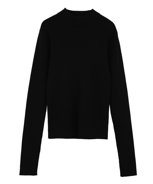 CLANE(クラネ)の「H/N RIB KNIT TOPS(ニット/セーター・レディース・ホワイト/グレー/ブラック/その他・1/2)」の1枚目の写真