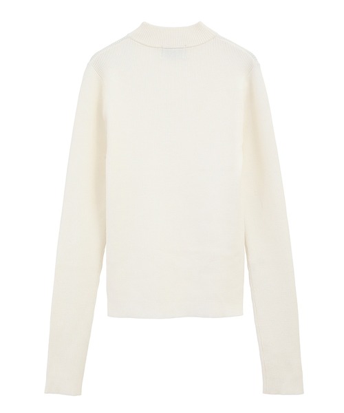 CLANE(クラネ)の「H/N RIB KNIT TOPS(ニット/セーター・レディース・ホワイト/グレー/ブラック/その他・1/2)」の18枚目の写真