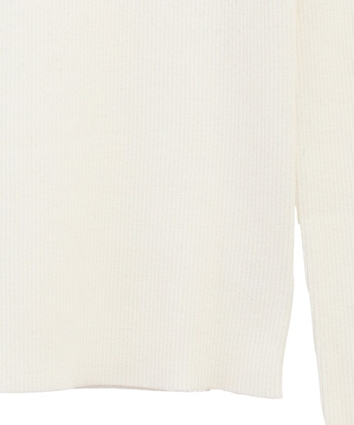 CLANE(クラネ)の「H/N RIB KNIT TOPS(ニット/セーター・レディース・ホワイト/グレー/ブラック/その他・1/2)」の15枚目の写真
