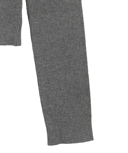 CLANE(クラネ)の「H/N RIB KNIT TOPS(ニット/セーター・レディース・ホワイト/グレー/ブラック/その他・1/2)」の10枚目の写真