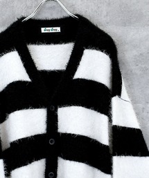 Ritzy | 【Soupy Soupy】mohair like shaggy knit cardigan/モヘアライク シャギーニット カーディガン レディース メンズ(カーディガン/ボレロ)