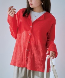 LAVEANGE | 【洗える】シアーブラウスカーデ(シャツ/ブラウス)