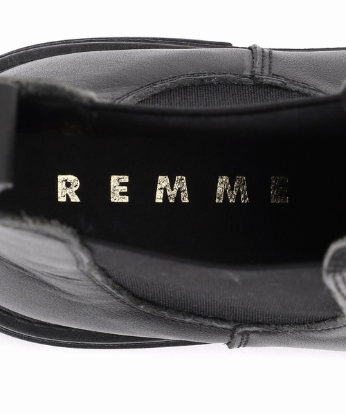 Spick & Span(スピックアンドスパン)の「《追加》REMME / レメ サイドゴアブーツ ZH-1104-PR(ブーツ・レディース・ブラック・38/36/37)」の17枚目の写真