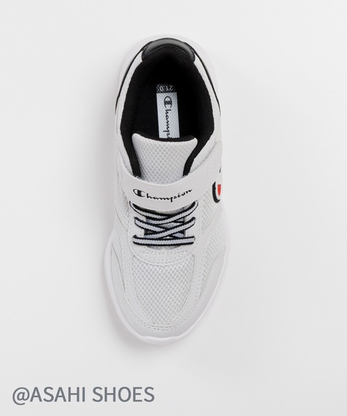 Champion（チャンピオン）の「Champion/チャンピオン スニーカー(CPN J301)（スニーカー・キッズ・ブラック/ネイビー/ホワイト・22.5cm/26.0cm/25.0cm/19.0cm/24.5cm/23.5cm/20.0cm/22.0cm/21.5cm/24.0cm/23.0cm/25.5cm/21.0cm）」の4枚目の写真