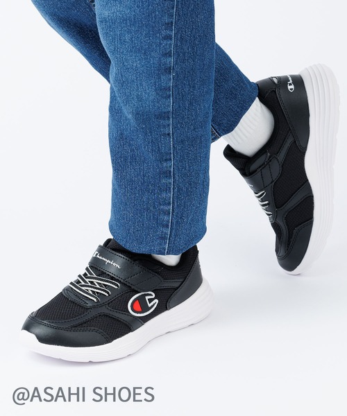 Champion（チャンピオン）の「Champion/チャンピオン スニーカー(CPN J301)（スニーカー・キッズ・ブラック/ネイビー/ホワイト・22.5cm/26.0cm/25.0cm/19.0cm/24.5cm/23.5cm/20.0cm/22.0cm/21.5cm/24.0cm/23.0cm/25.5cm/21.0cm）」の14枚目の写真