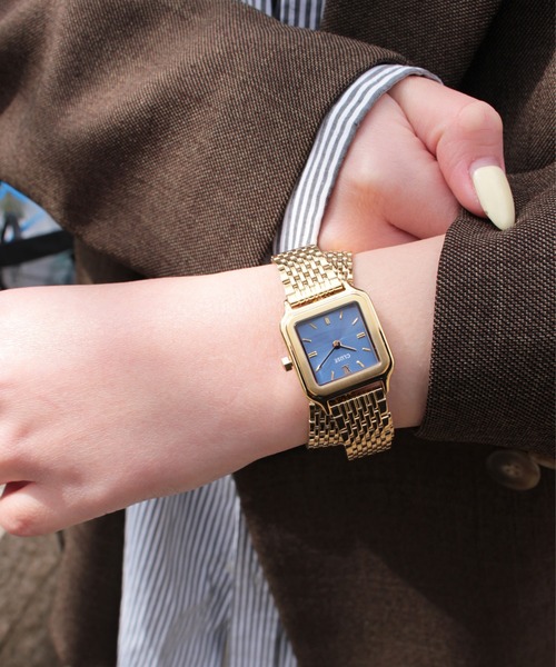 CLUSE（クルース）の「「CLUSE/クルース」グラシューズ ペティット ダブルレザー　ラップブレスストラップ　２重巻き（アナログ腕時計・レディース・ゴールド系/ブラウン/ベージュ/シルバー×ゴールド/ゴールド系2・FREE）」の22枚目の写真