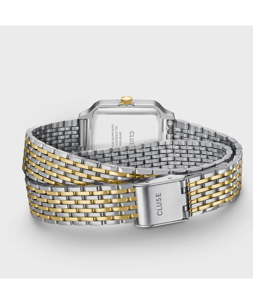 CLUSE（クルース）の「「CLUSE/クルース」グラシューズ ペティット ダブルレザー　ラップブレスストラップ　２重巻き（アナログ腕時計・レディース・ゴールド系/ブラウン/ベージュ/シルバー×ゴールド/ゴールド系2・FREE）」の16枚目の写真