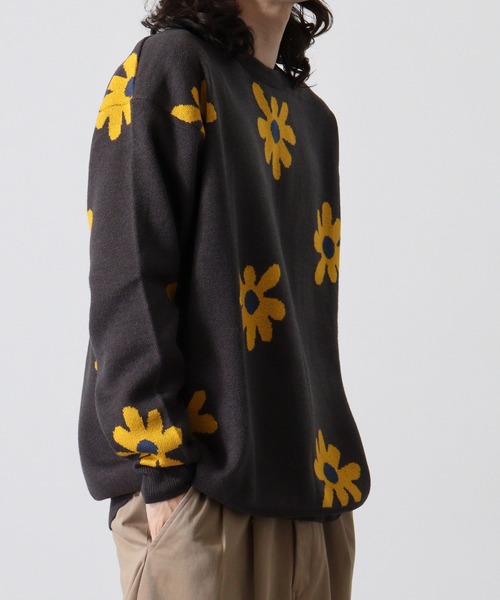 WS select フラワー柄ニット（ニット/セーター）｜FUNALIVE（ファンアライブ）