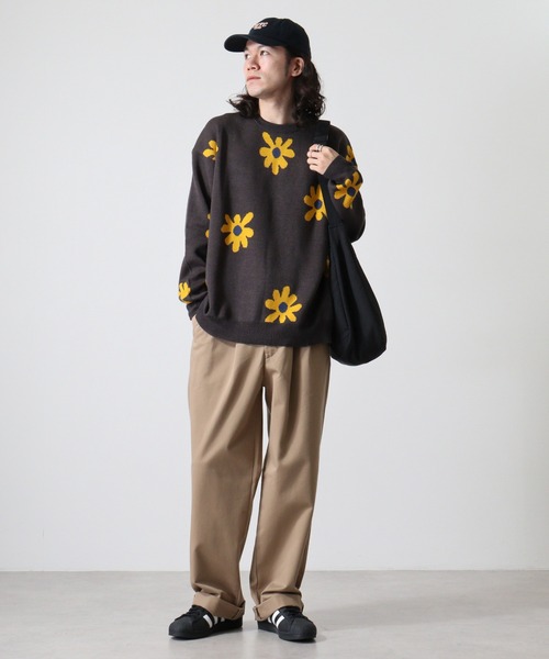 WS select フラワー柄ニット（ニット/セーター）｜FUNALIVE（ファンアライブ）
