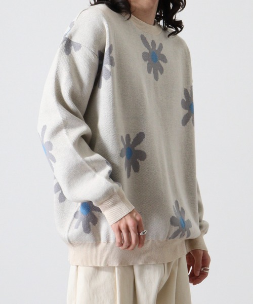 WS select フラワー柄ニット（ニット/セーター）｜FUNALIVE（ファンアライブ）