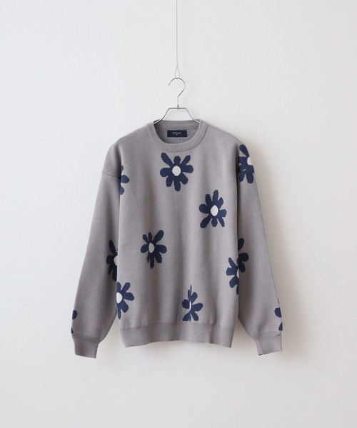 WS select フラワー柄ニット（ニット/セーター）｜FUNALIVE（ファンアライブ）