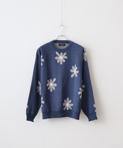 WS select フラワー柄ニット（ニット/セーター）｜FUNALIVE（ファンアライブ）