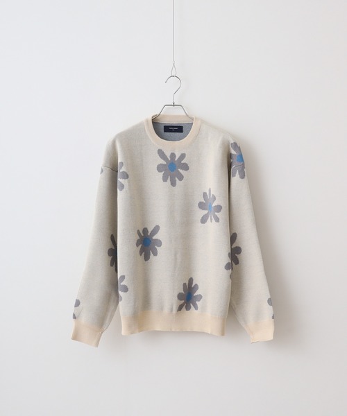 WS select フラワー柄ニット（ニット/セーター）｜FUNALIVE（ファンアライブ）