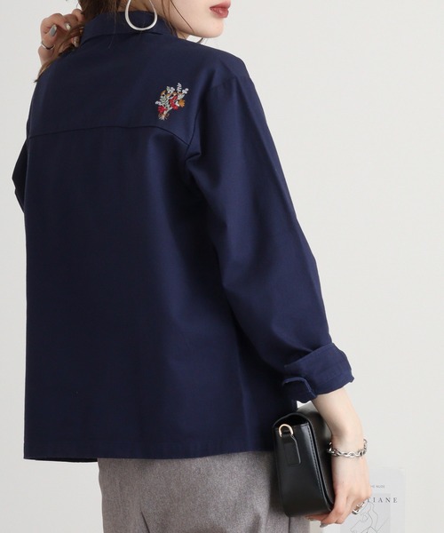 EMAGO DAILY花束刺繍ｼｬﾂ（シャツ/ブラウス）｜Emago（イマゴ）