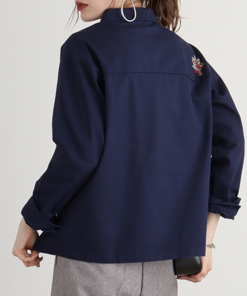 EMAGO DAILY花束刺繍ｼｬﾂ（シャツ/ブラウス）｜Emago（イマゴ）