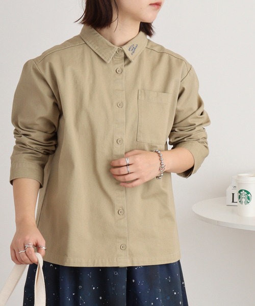 EMAGO DAILY花束刺繍ｼｬﾂ（シャツ/ブラウス）｜Emago（イマゴ）