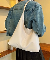 FREE STYLISTS（フリー スタイリスト）の「ワイドベルトフェイクレザーショルダーバッグ 大容量（ショルダーバッグ）」