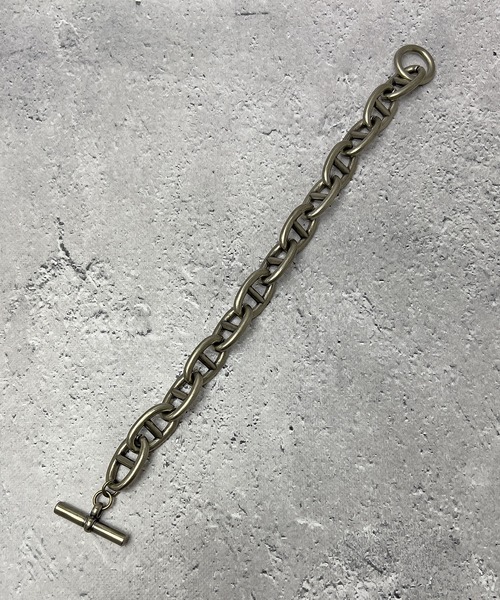 SBG（エスビー）の「SBG アンカーチェーンマンテルブレスレット（ブレスレット・メンズ・シルバー系・FREE）」の2枚目の写真