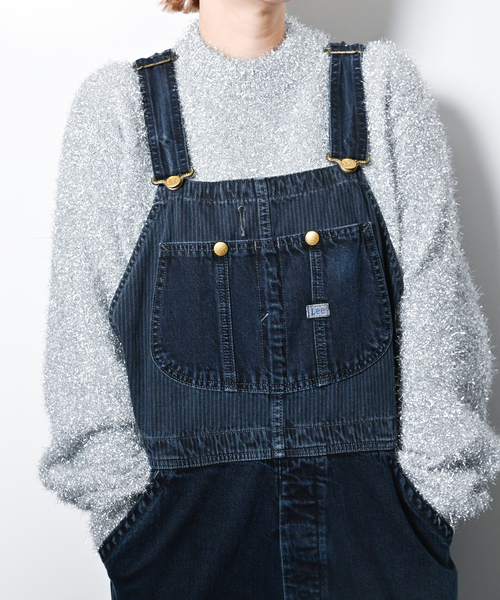 Lee（リー）の「LEE 別注 HICKORY オーバーオール（サロペット/オーバーオール・レディース・ネイビー・MEDIUM/SMALL）」の22枚目の写真