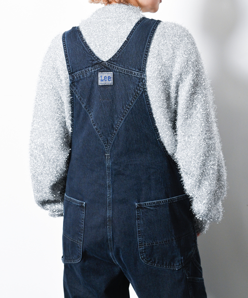 Lee（リー）の「LEE 別注 HICKORY オーバーオール（サロペット/オーバーオール・レディース・ネイビー・MEDIUM/SMALL）」の8枚目の写真