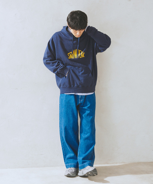 美品✨スノーピーク  peak ファイヤープロテクトパーカー　ネイビー スノーピーク（snow peak）（メンズ）パーカー スウェット ロゴジップ