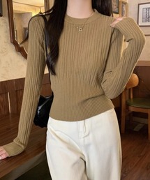 秋冬 ニットトップス レディースきれいめ