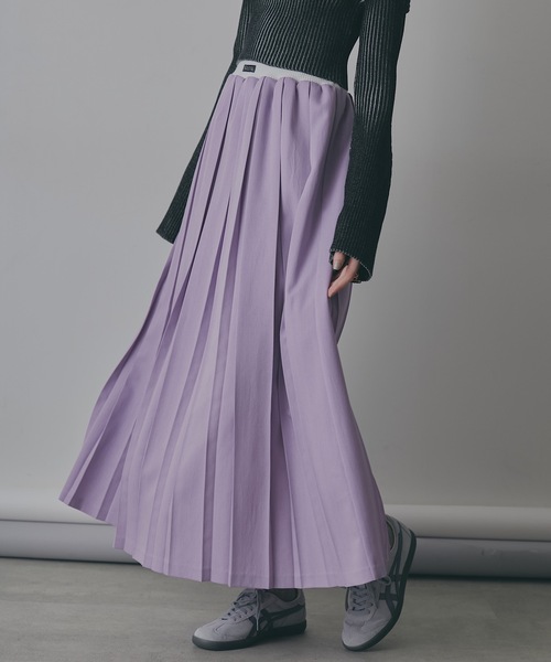 VIOLETTA（ヴィオレッタ）の「ウエストリブプリーツロングスカート