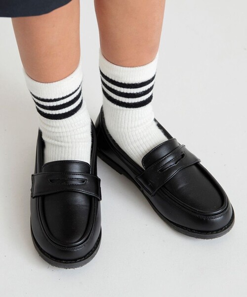 BRANSHES(ブランシェス)の「ローファー(ドレスシューズ・キッズ・ブラック・20.0cm/19.0cm/18.0cm/21.0cm)」の1枚目の写真