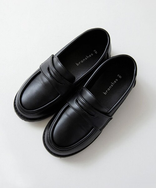 BRANSHES(ブランシェス)の「ローファー(ドレスシューズ・キッズ・ブラック・20.0cm/19.0cm/18.0cm/21.0cm)」の2枚目の写真
