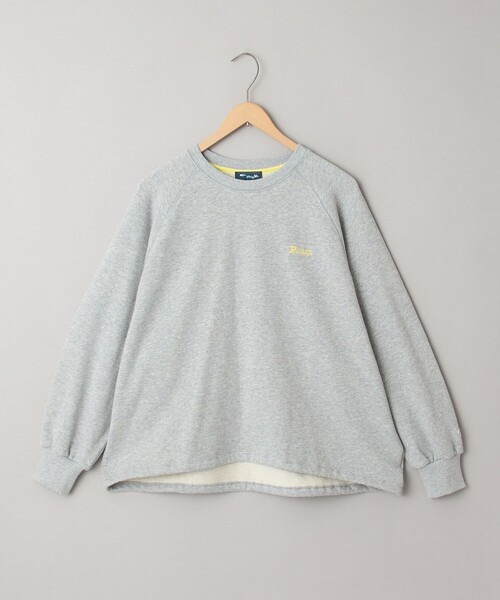 PENNEYS(ぺニーズ)の「Penneys(ぺニーズ)別注 裾ドロスト裏毛スウェットプルオーバー(スウェット・レディース・グレー/ナチュラル/ライトブルー/ネイビー/ピンク・M/L)」の19枚目の写真