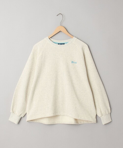 PENNEYS(ぺニーズ)の「Penneys(ぺニーズ)別注 裾ドロスト裏毛スウェットプルオーバー(スウェット・レディース・グレー/ナチュラル/ライトブルー/ネイビー/ピンク・M/L)」の20枚目の写真